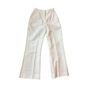 Women’s 10MR US Navy Dress White Uniform pants with Zipper Cracker Jacks EUC‎